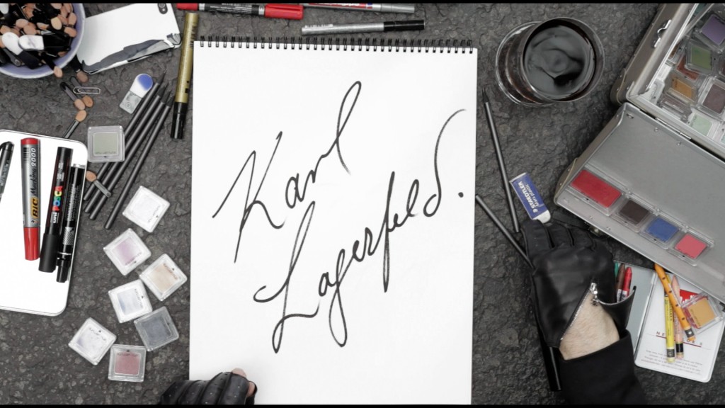karl lagerfeld sketches his life (1)