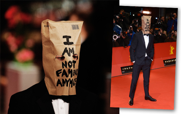 Shia LaBeouf Wears Paper Bag 2
