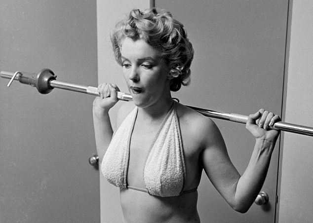 marylin monroe gymnastikh