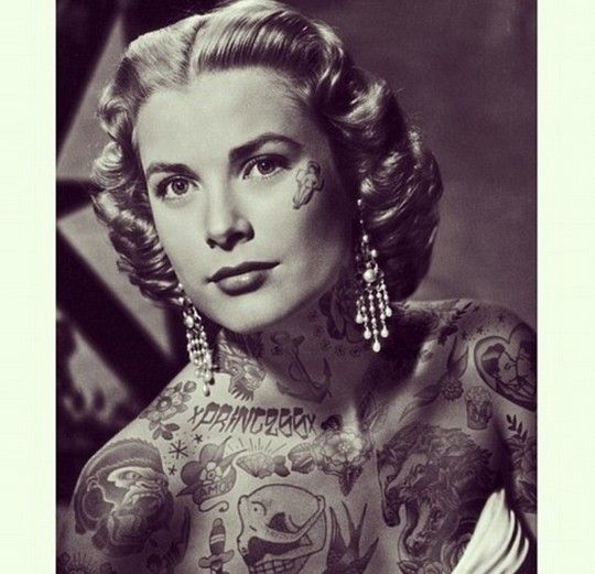 grace kelly-hipster