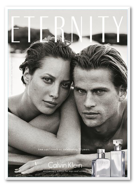 25 xronia eternity christy turlington add