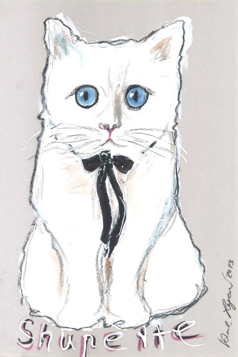 gata tou karl lagerfeld choupette-shu-uemura