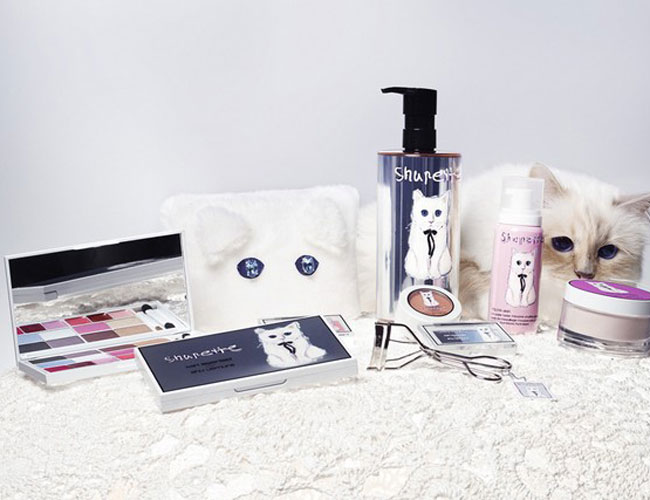 gata karl lagerfeld shu uemura