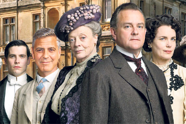 george-clooney, downton abbey, peoplegreece