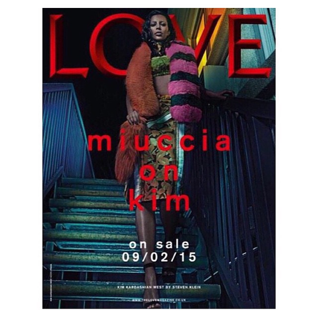 kim kardashian fridia love magazine