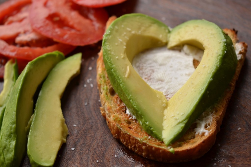 Avocado Heart Toast
