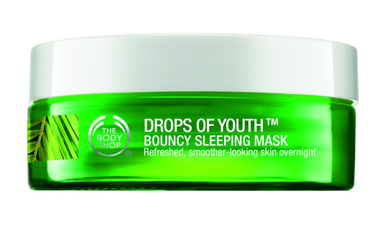 drops of youth sleeping mask the body shop maska kleisti