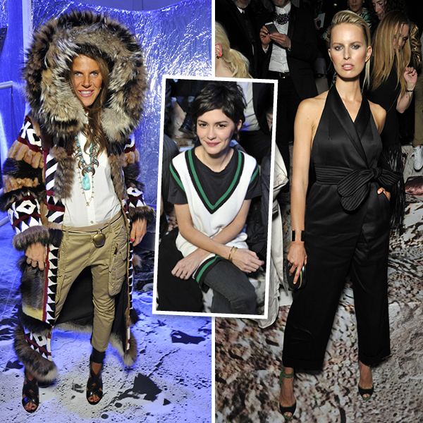 600x600 fashion show, paris fashion week, h&m, anna dello russo, audrey tautou, kurkova