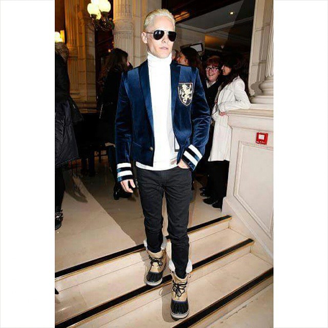 jared leto sinolo balmain platine mallia