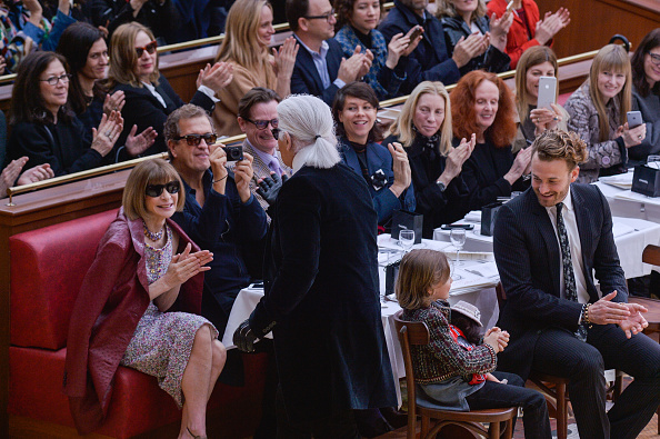 Chanel, runway, fashion show, front row, anna wintour, mario testino, grace coddington, paris fashion week