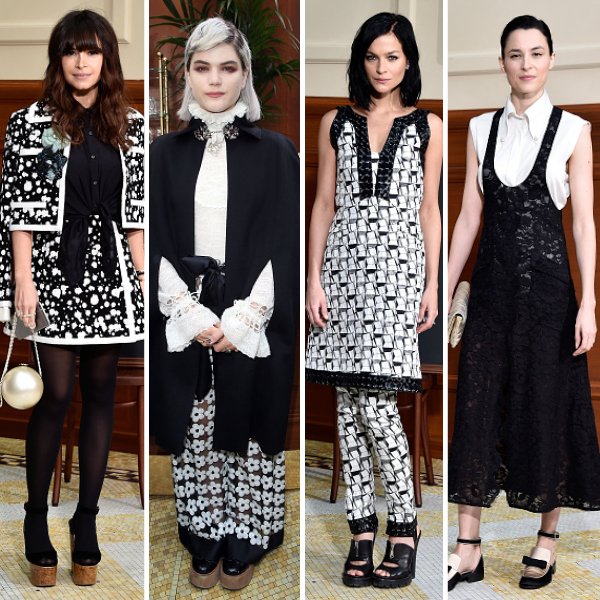 600x600, chanel, front row, paris fashion week, Miroslava Duma, Soko, Leigh Lezark, Loan Chabanol