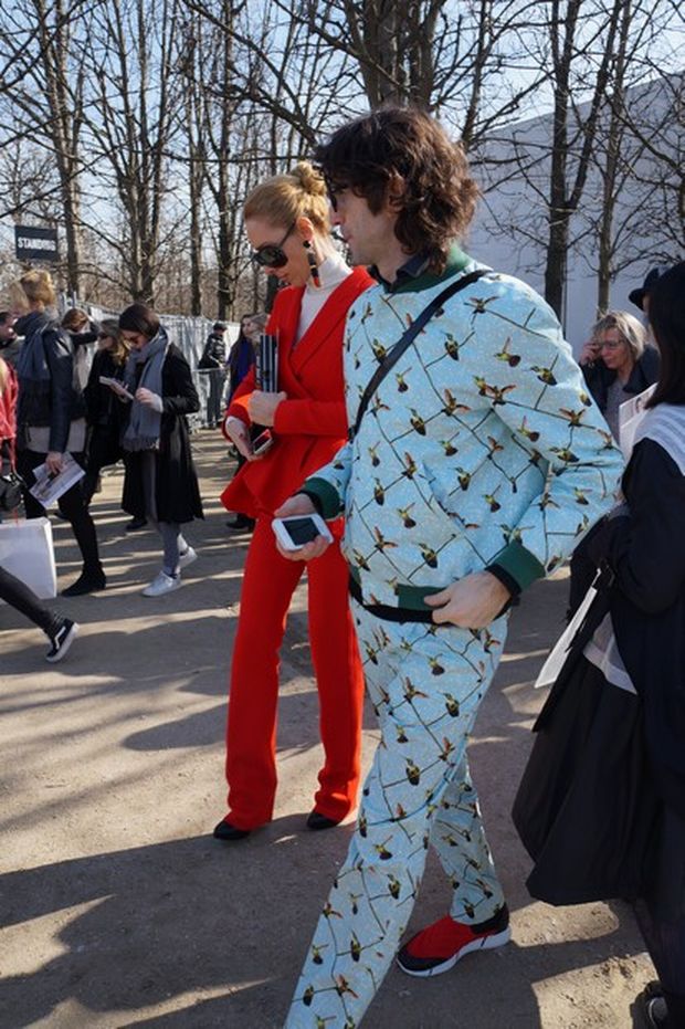 ladylike, paris fashion week, street style