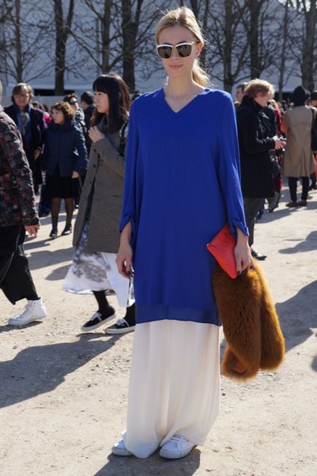 ladylike, paris fashion week, street style