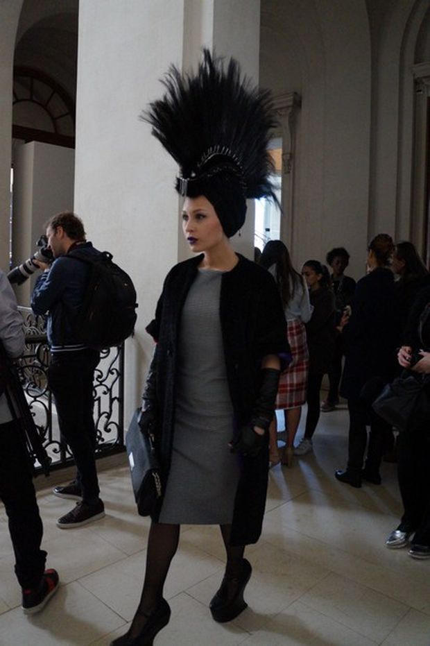 ladylike, paris fashion week, street style