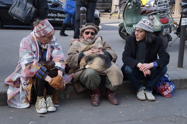 ladylike, paris fashion week, street style