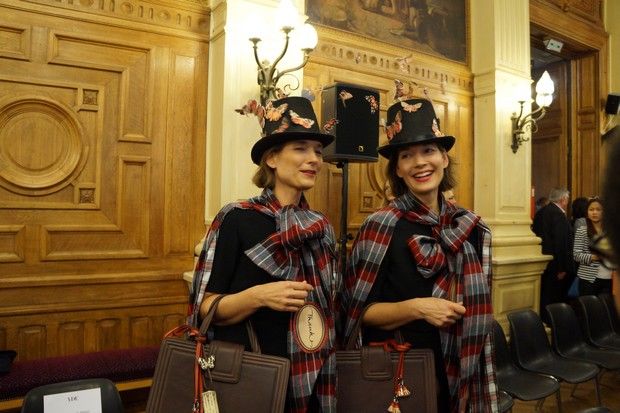 ladylike, paris fashion week, street style