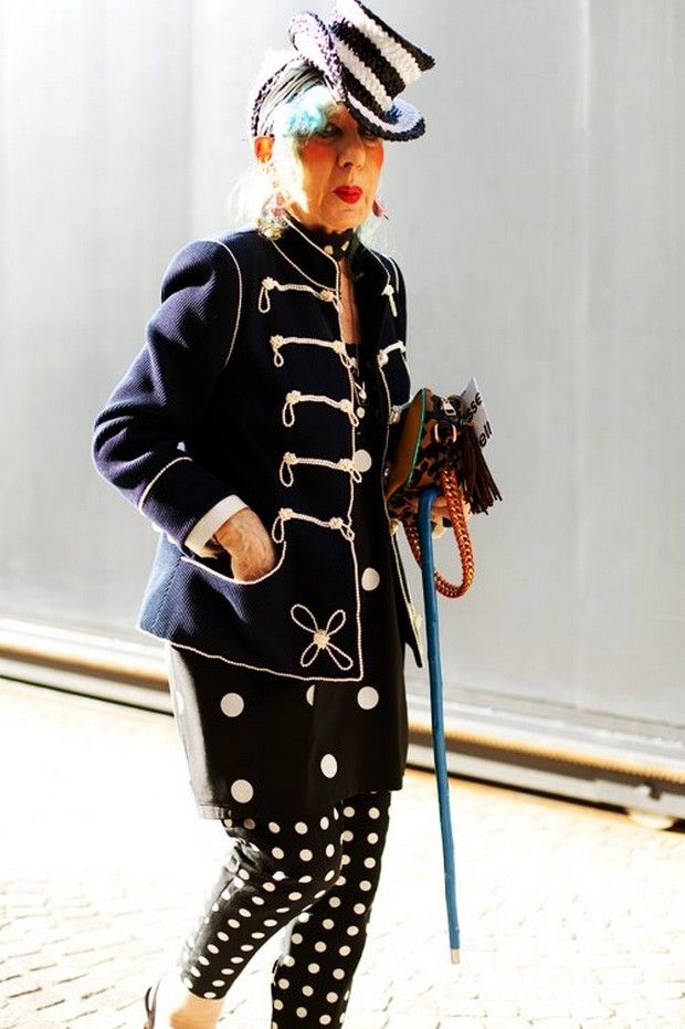 Anna Piaggi, ladylike