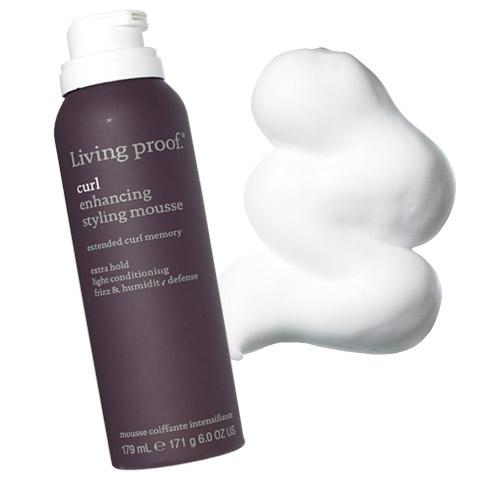 Jennifer aniston living proof curl mousse
