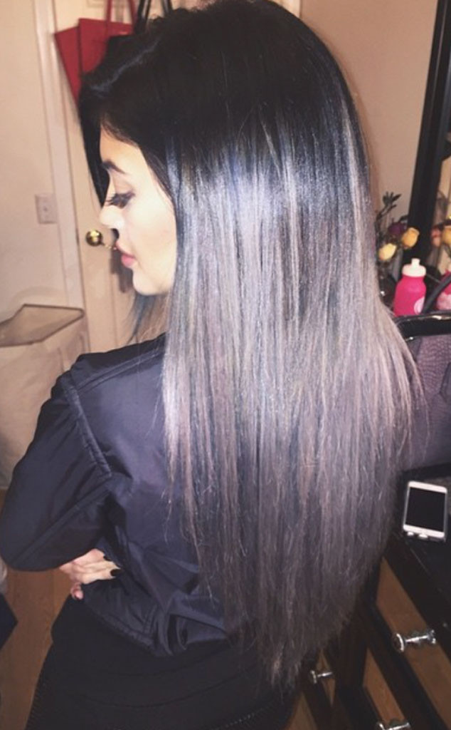 granny hair kylie jenner mallia makria isia plati instagram