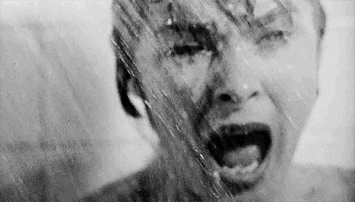 psycho shower scene gif banio tromos