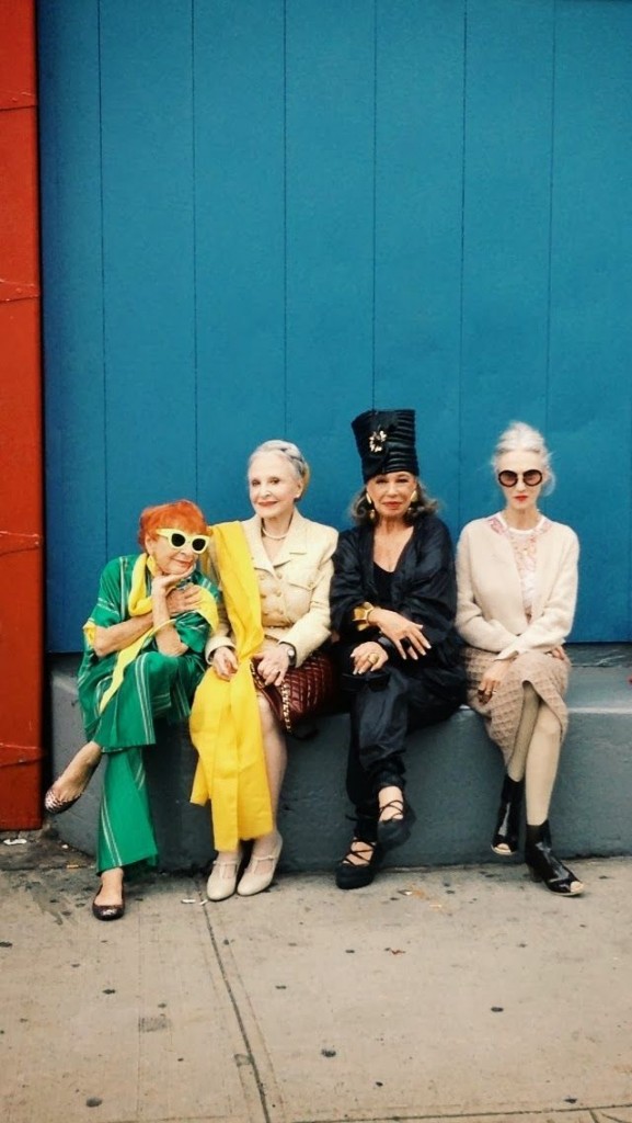 advanced style, aged, bloggers