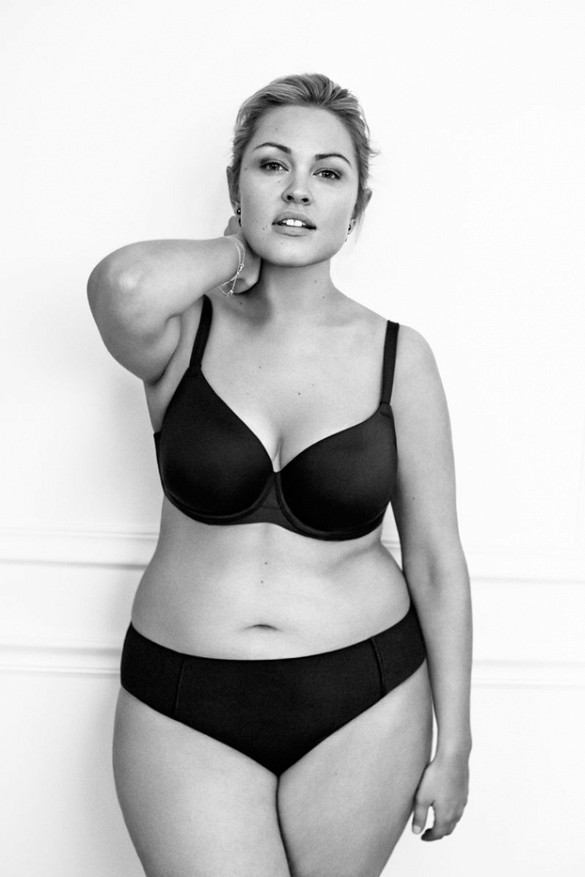 plus size lingerie campaign,