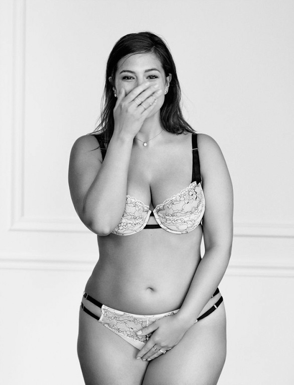 plus size lingerie campaign,