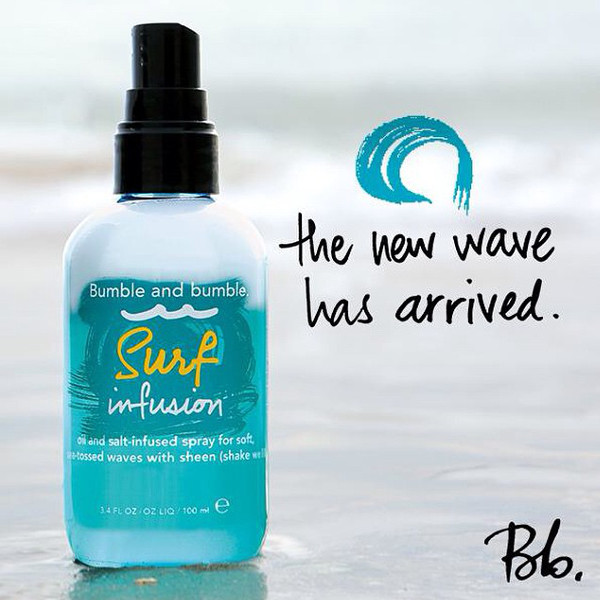 surf-infusion bumble and bumble visual message homepage image