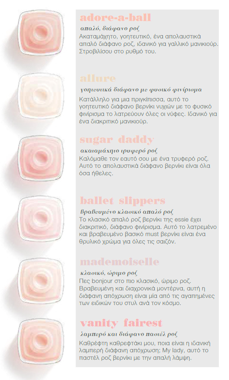 essie bridal classics