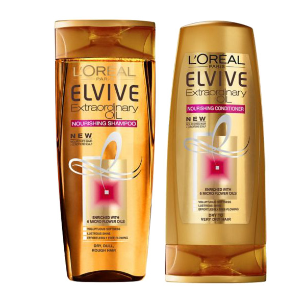 elvive sampouan extraordinairy oil loreal