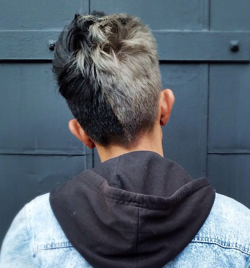 split hair mallia antriko