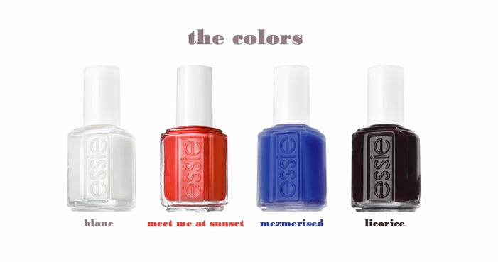 essie vernikia nail art