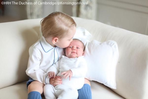 prince george princess charlotte offiicial