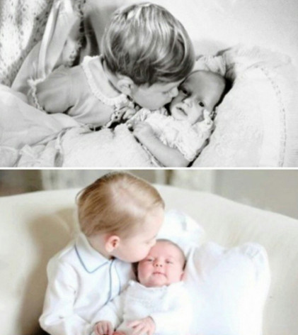 princess anne, prince george, babies, kormaki, mistirio