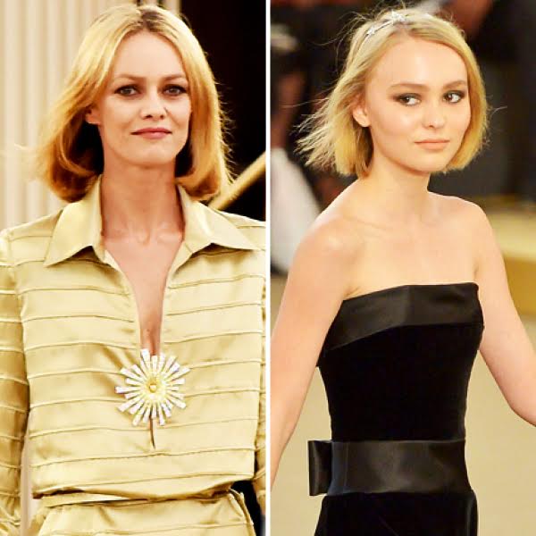 vanessa paradis, lilly rose depp