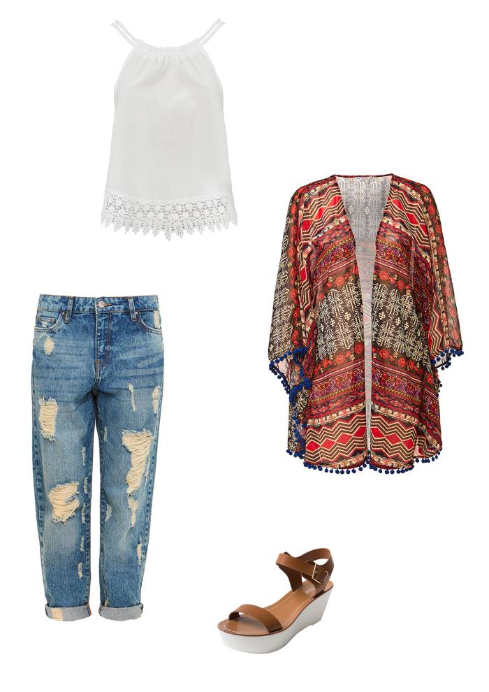 boho afternoons pink woman