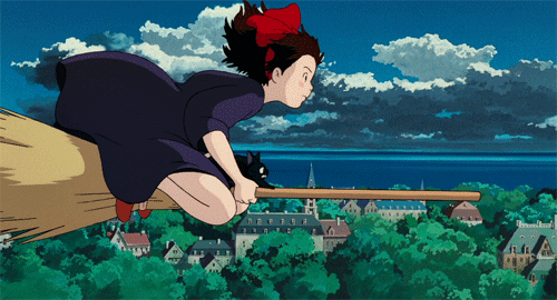 kiki gif hayo miyazaki
