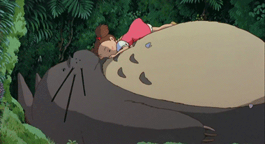 my neighbor totoro gif hayo miyazaki