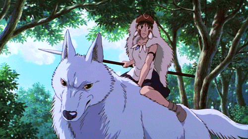 princess mononoke gif hayao miyazaki