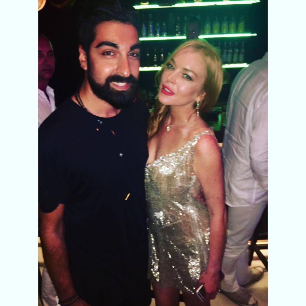 panagiotis karakasis, lindsay lohan