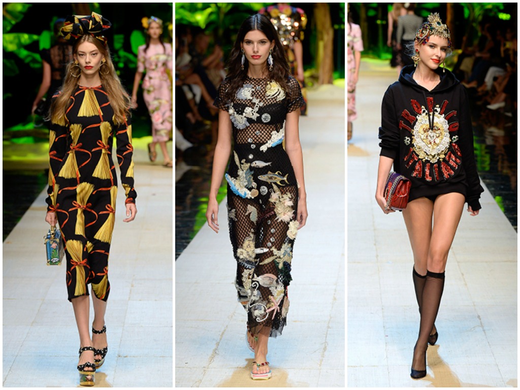 dolce & gabanna, catwalk