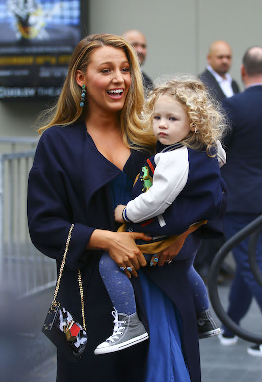 Ryan Reynolds, Blake Lively and their two children appeared in public together to honor the actor's newly minted star on the Hollywood Walk of Fame.