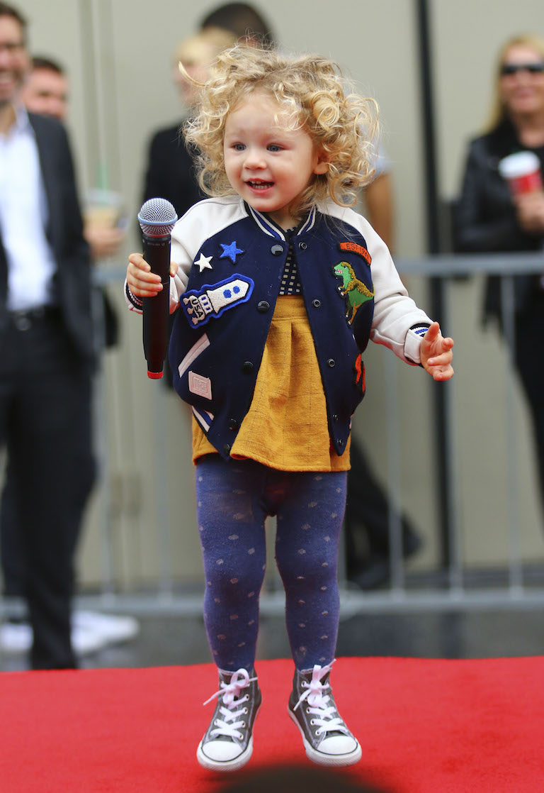 Ryan Reynolds, Blake Lively and their two children appeared in public together to honor the actor's newly minted star on the Hollywood Walk of Fame.