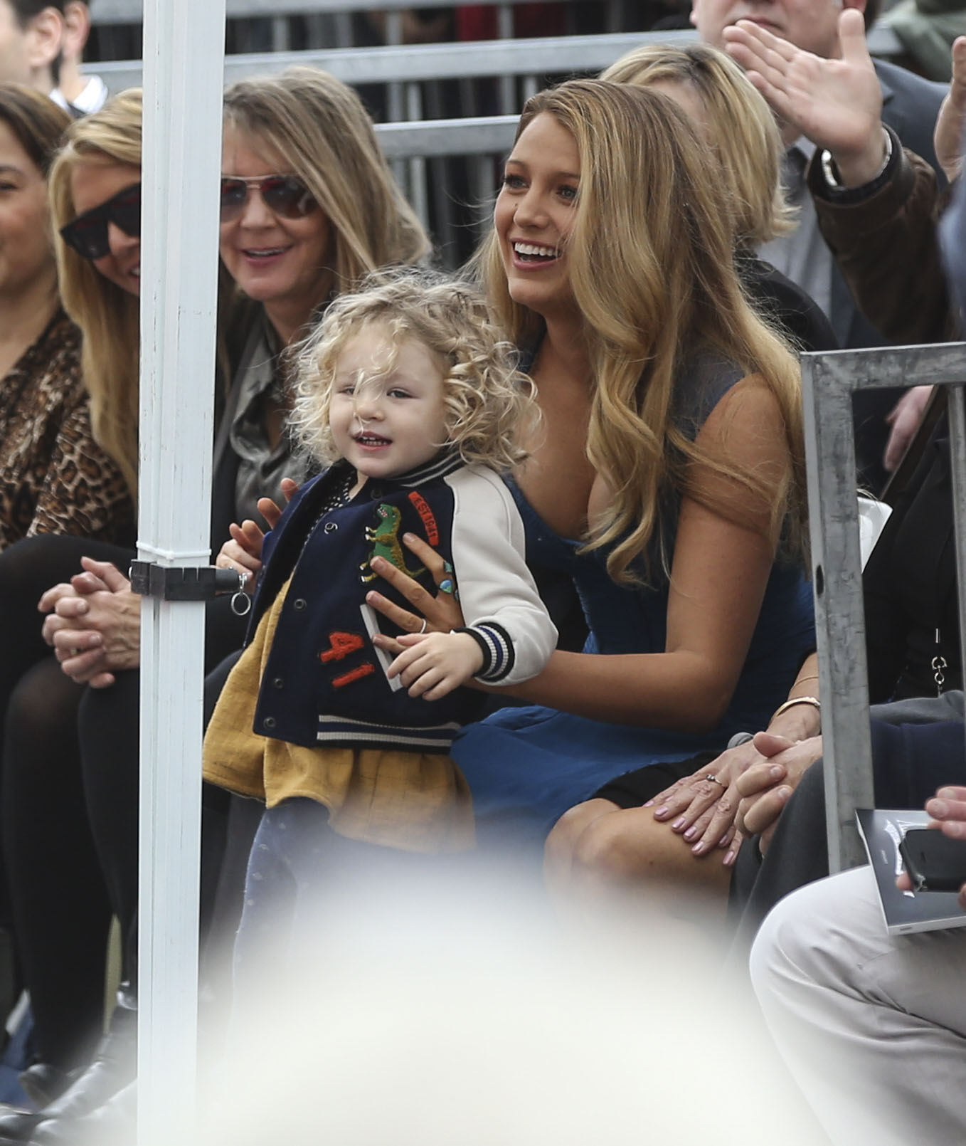 Blake Lively at Ryan Reynolds Hollywood star ceremony