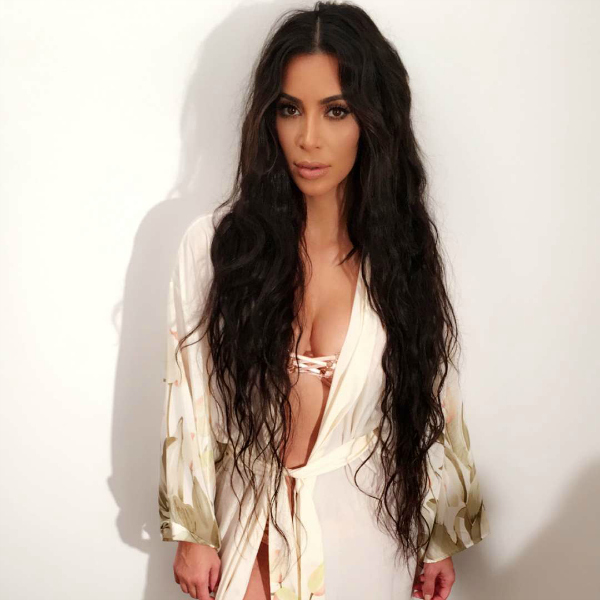 long hair, kim kardashian, homepage image