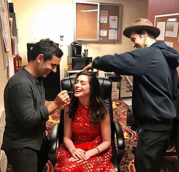 anne hathaway, james kaliardos