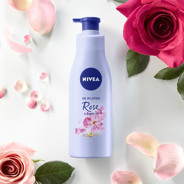 NIVEAOilinLotionRose2