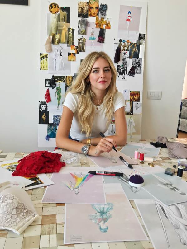 chiara ferragni, intimissimi