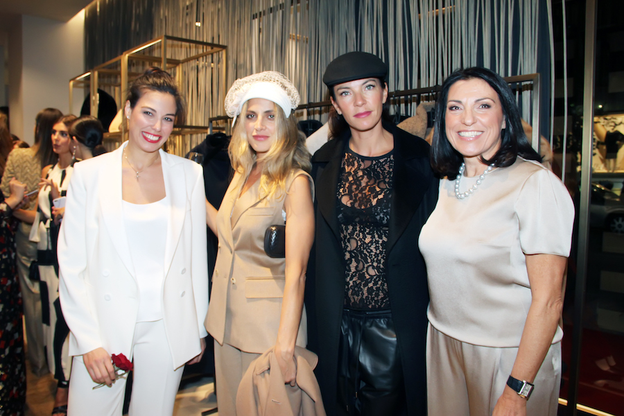 Ανθή Τσαβδάρογλου, Χρυσάνθη Κουρούπη, Μαρίνα Βερνίκου και Κατερίνα Τσαβδάρογλου