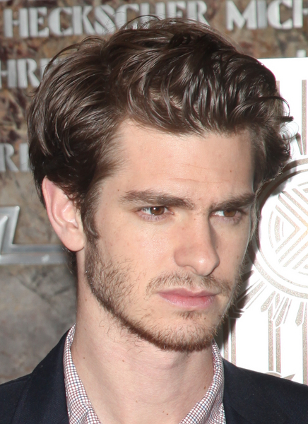"The Amazing Spider-Man" Cast Members Light the Empire State Building Red and Blue on June 25, 2012